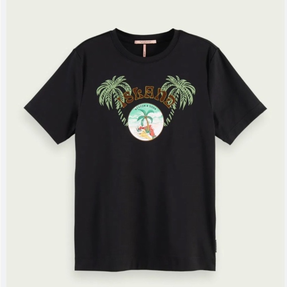 SCOTCH & SODA-Graphic Regular-Fit T-Shirt-0016
